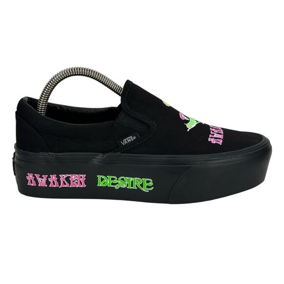 Vans Awaken Desire Glow In The Dark Women's SZ 7.5 Stackform Sneakers Slip On - Picture 2 of 10
